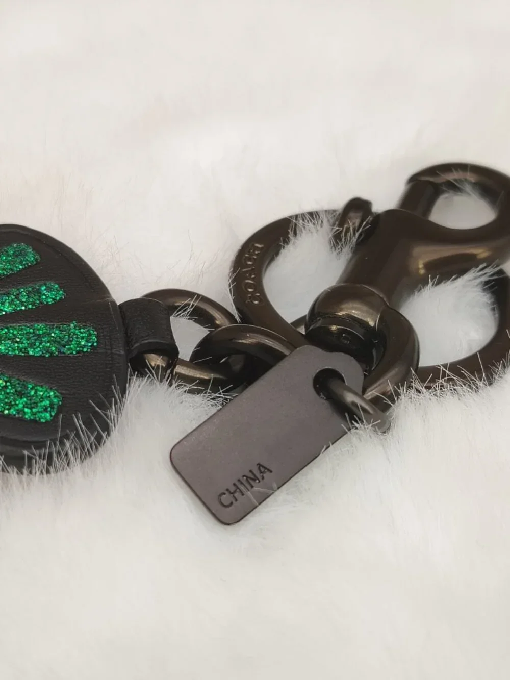 Coach limited bag charm purse charm